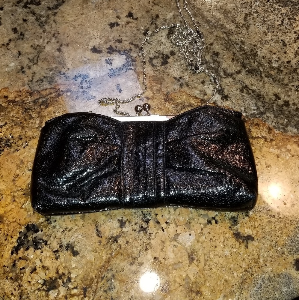 Shimmery clutch